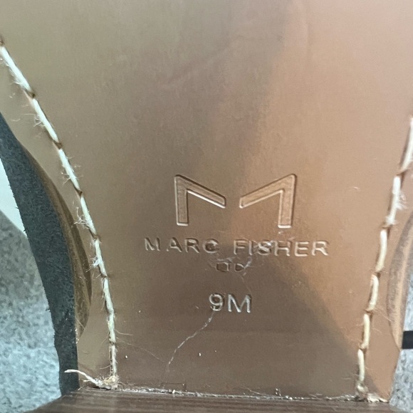 Marc Fisher Women Gadri Pointed Toe Chelsea Ankle Boots Size 9 M Gray Leather - Picture 15 of 16